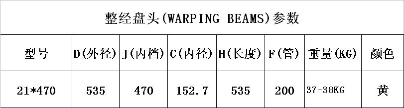 經(jīng)編機盤頭